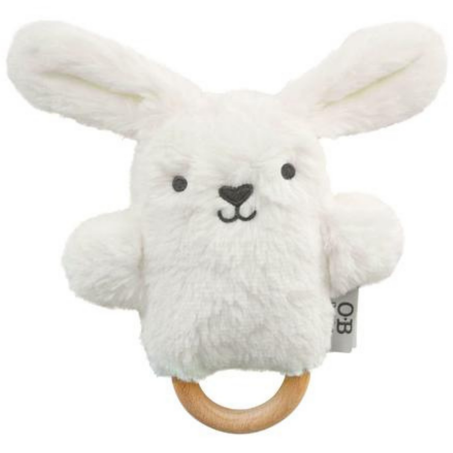 Beck Bunny Rattle Teether Toy