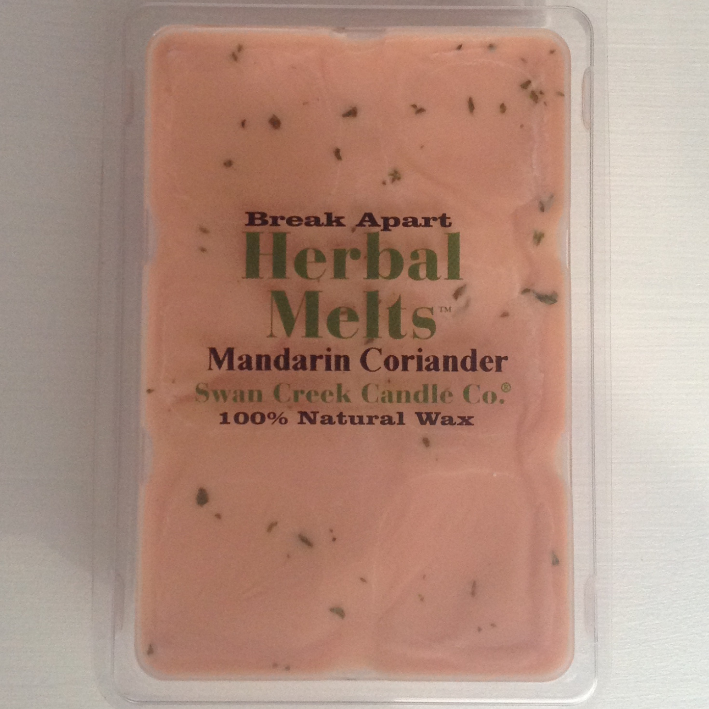Swan Creek Candle Company Herbal Drizzle Wax Melts Mandarin Coriander
