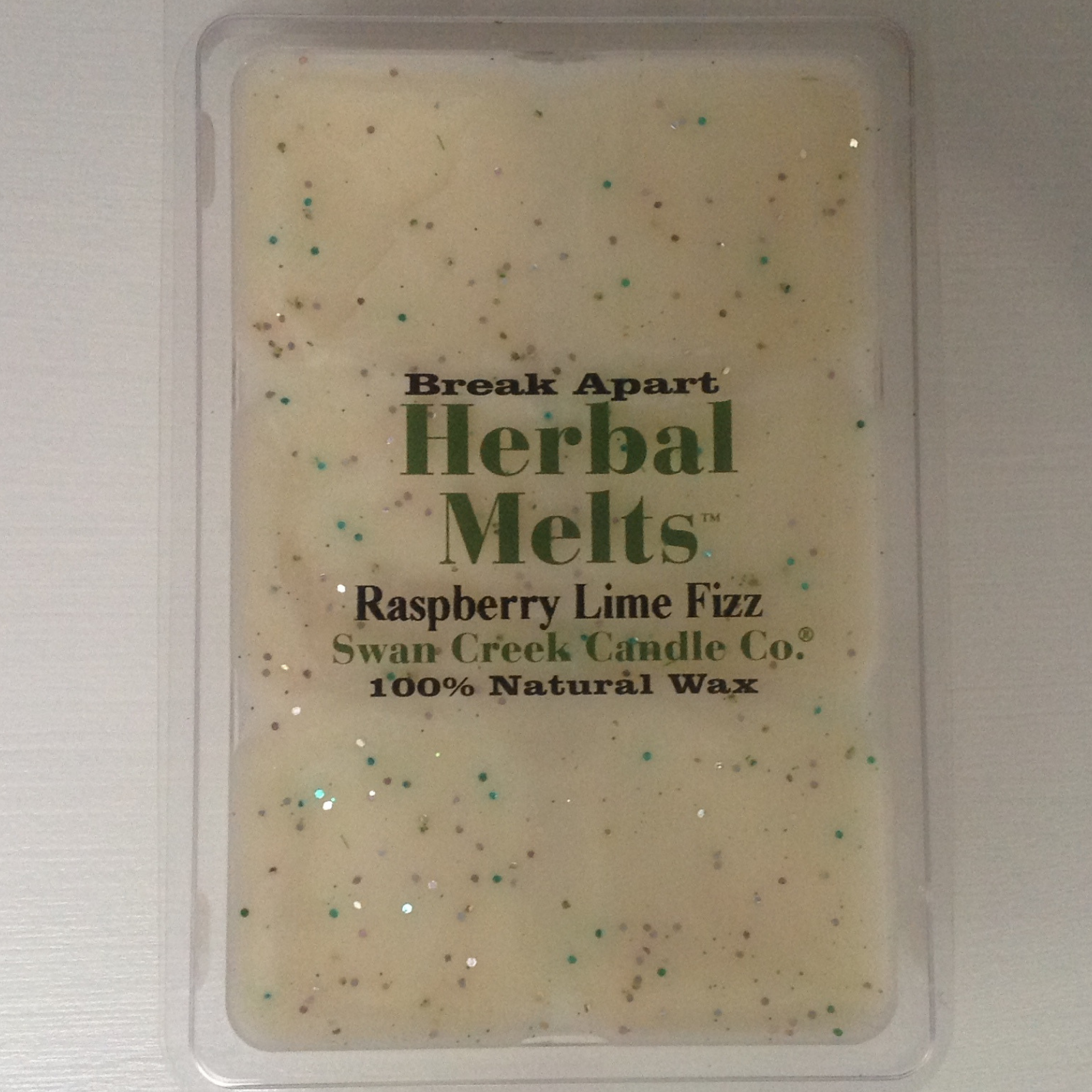 Swan Creek Candle Company Herbal Drizzle Wax Melts Raspberry Lime Fizz