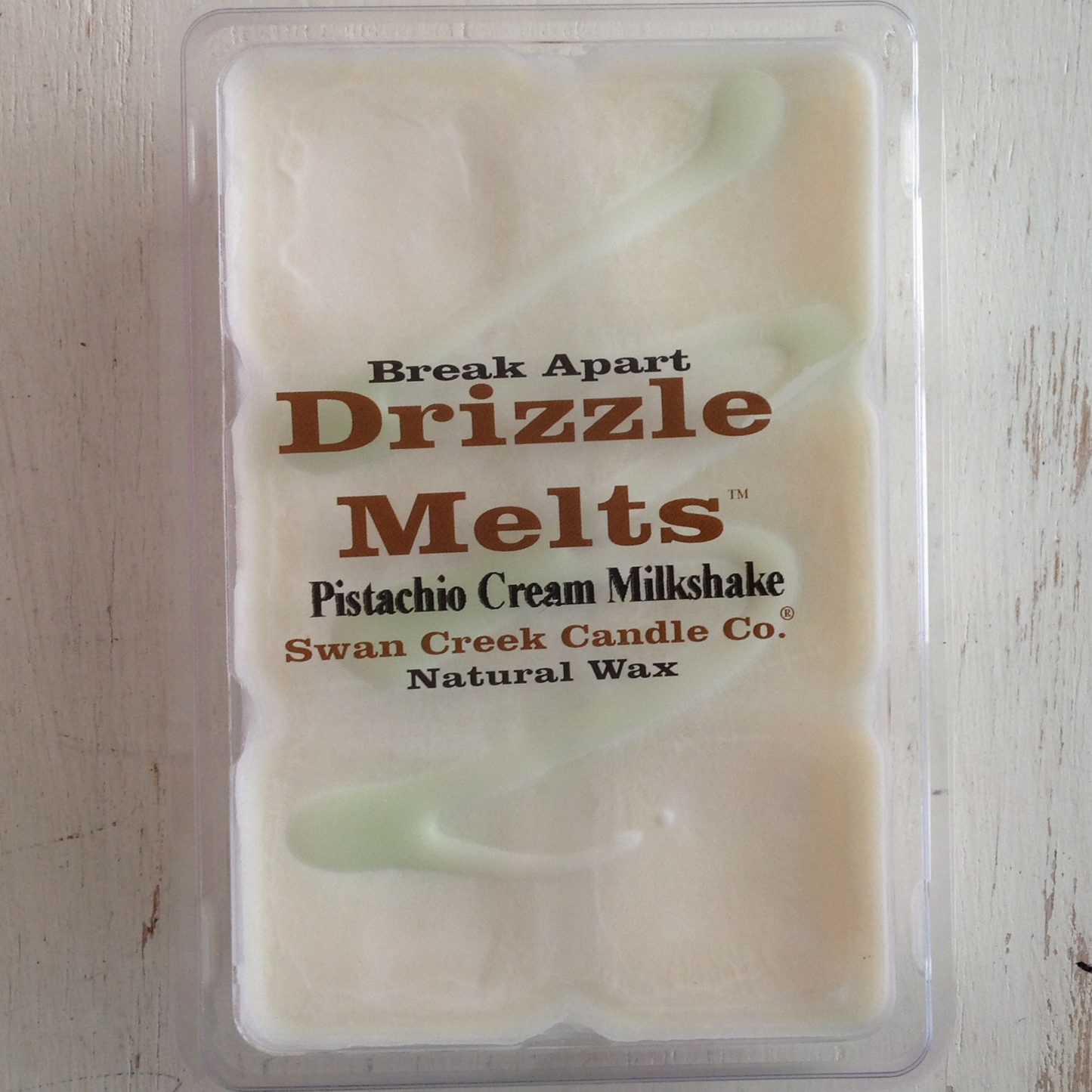 Swan Creek Candle Company Herbal Drizzle Wax Melts Pistachio Cream Milkshake