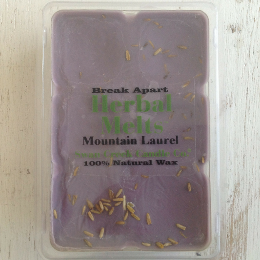 Swan Creek Candle Company Herbal Drizzle Wax Melts Mountain Laurel