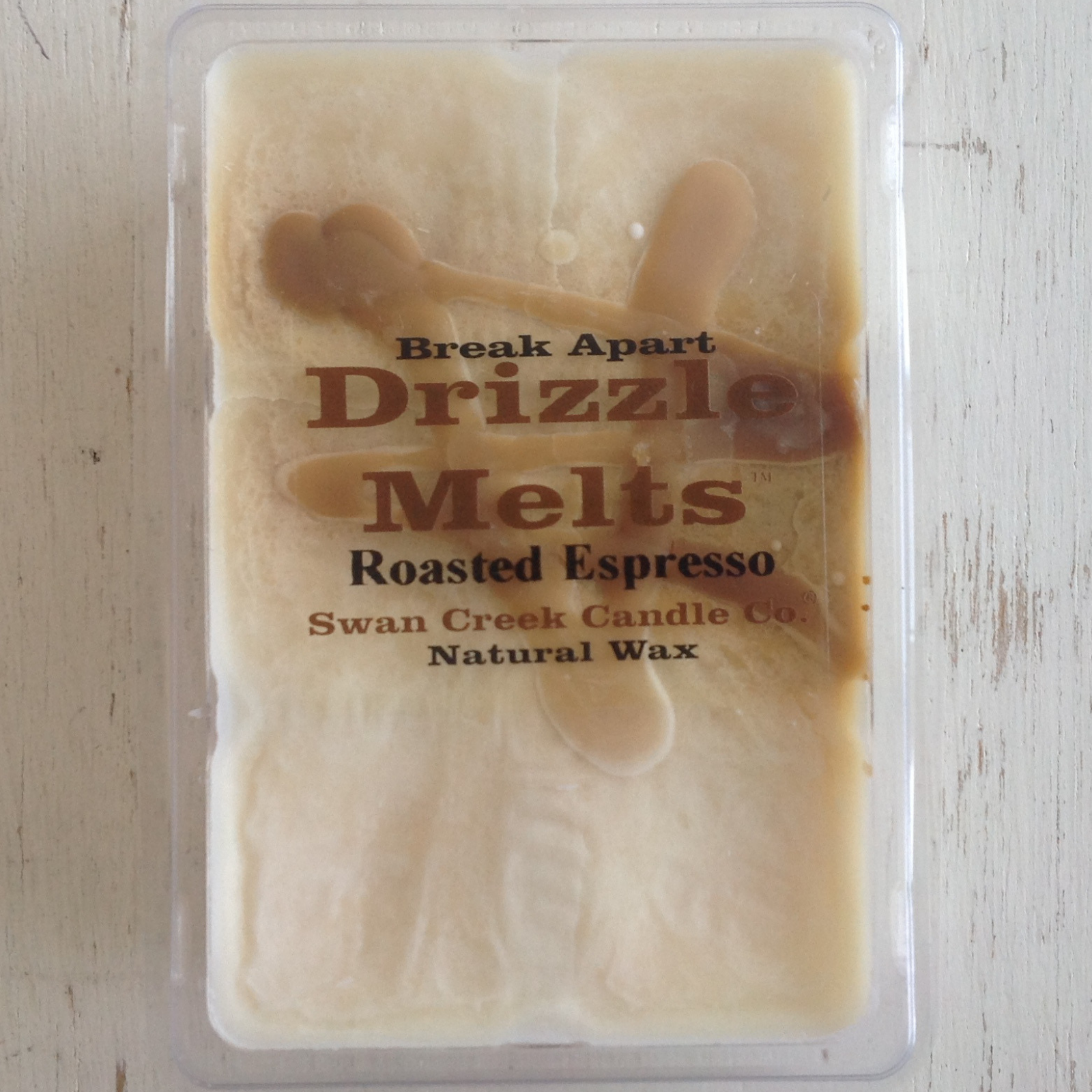 Swan Creek Candle Company Herbal Drizzle Wax Melts Roasted Espresso